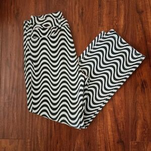 The-ragged-priest Women's Black and White Jeans